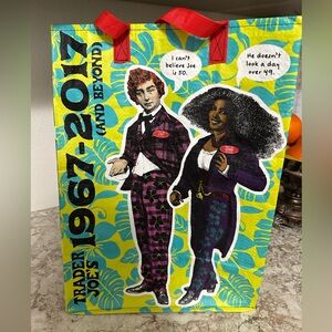 Trader Joe's 1967-2017 Anniversary Tote Grocery Shopping Bag